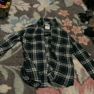 American Eagle Small Soft Boyfriend Fit Flannel